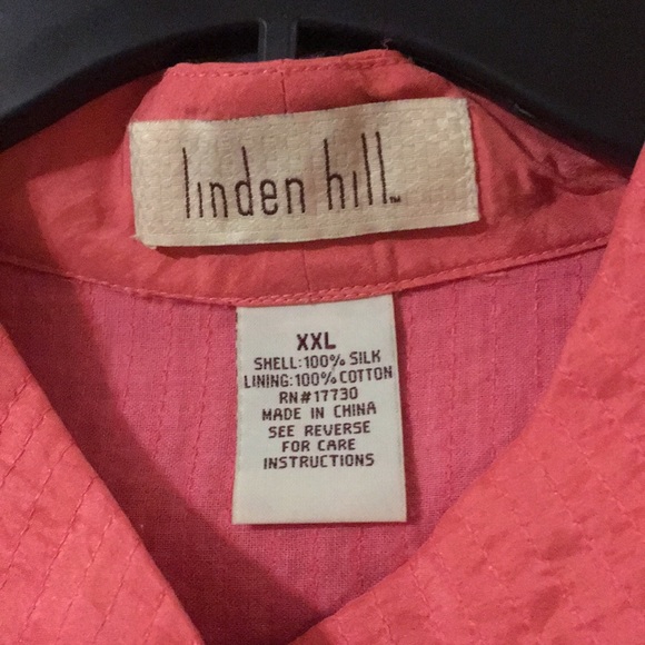 Linden Hill Silk Jacket. XXL - Picture 3 of 8